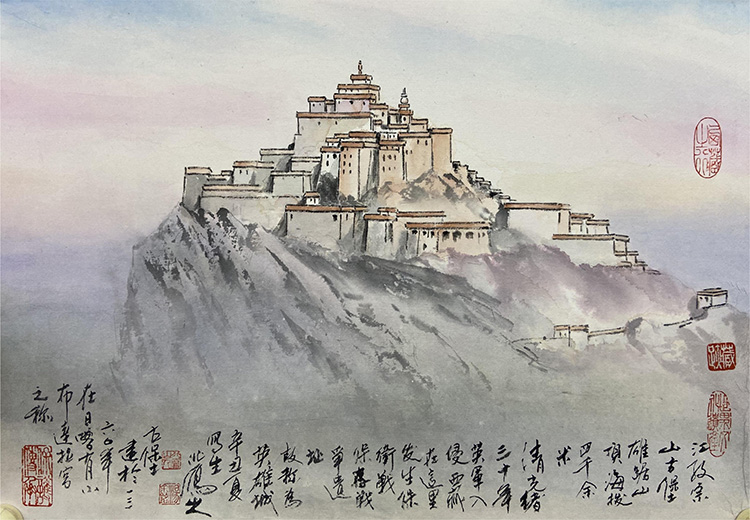 西藏~宗山古堡